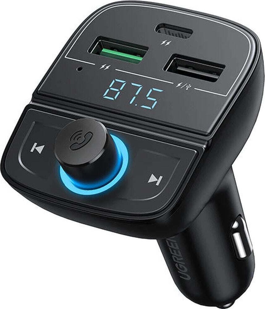 CD229 ЗАРЯДНО УСТРОЙСТВО ЗА КОЛА/FM ТРАНСМИТЕР/BLUETOOTH UGREEN