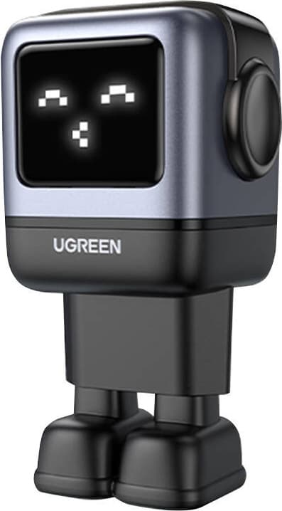 CD361 ЗАРЯДНО УСТРОЙСТВО 2xUSB-C,1xUSBA,65W,ROBOT, UGREEN - СИВ