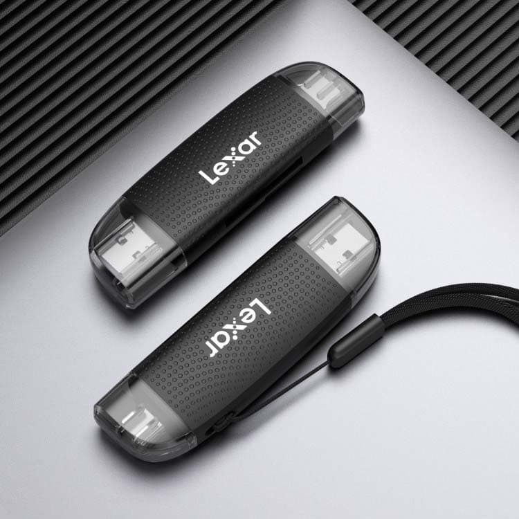 READER USB A/C DUAL SLOT SD and microSD 3.1LEXAR