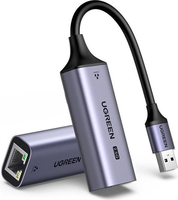 ИНТЕРНЕТ АДАПТЕР USB-A/RJ45, 2.5G CM648 UGREEN