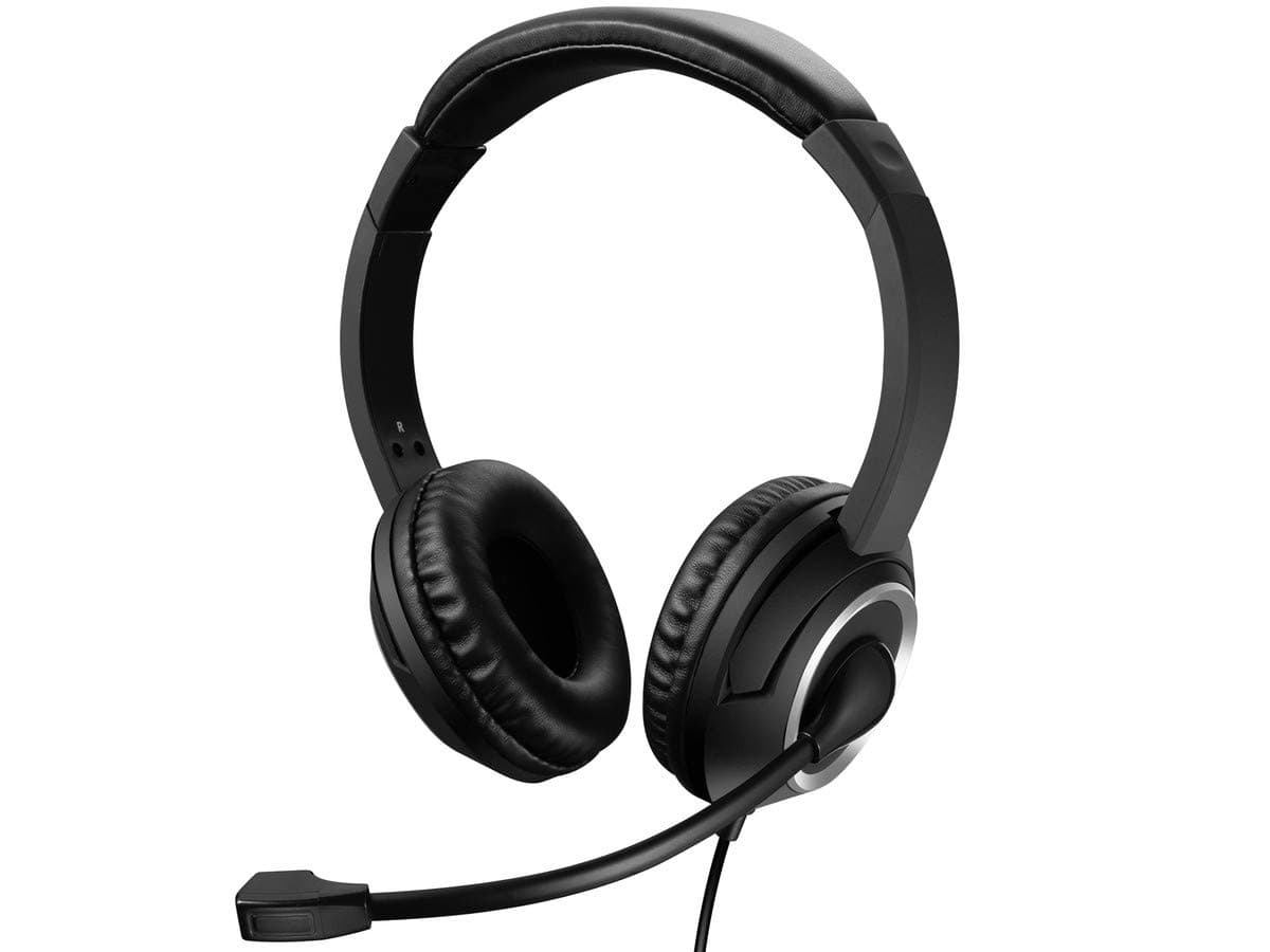 Слушалки Sandberg MiniJack Chat, микрофон, 3.5mm жак, шумопотискащи, черни