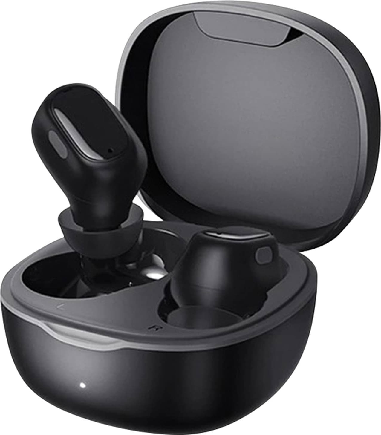 Безжични блутут слушалки със зареждащ кейс - Baseus Encok WM01 TWS In-Ear Bluetooth Earphones (NGTW240001) (черен)