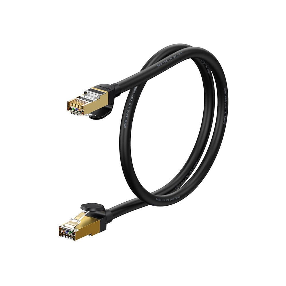 Gigabit Ethernet мрежов кабел (100 см) - Baseus Seven Types Ethernet Cable RJ45 Cat 6 UTP 1000Mbps (WKJS010101)