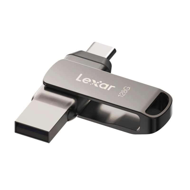 ФЛАШ ПАМЕТ USB 3.1 128GB DUAL TYPE-C/USB-A 130MB/s LEXAR