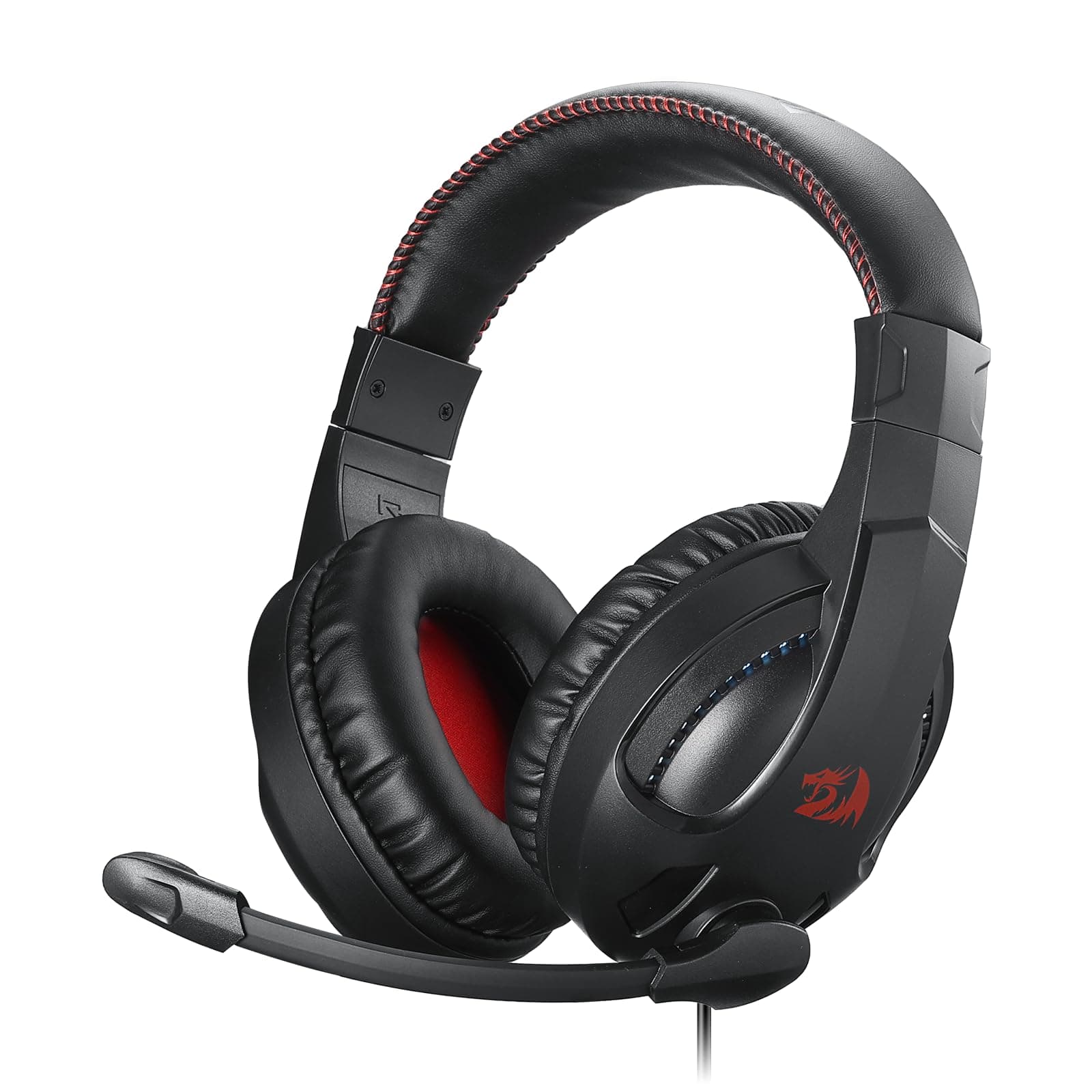 Слушалки Redragon Cronus H211-RGB, микрофон, гейминг, 40mm драйвер, RGB подсветка, 3.5mm жак, USB, черни