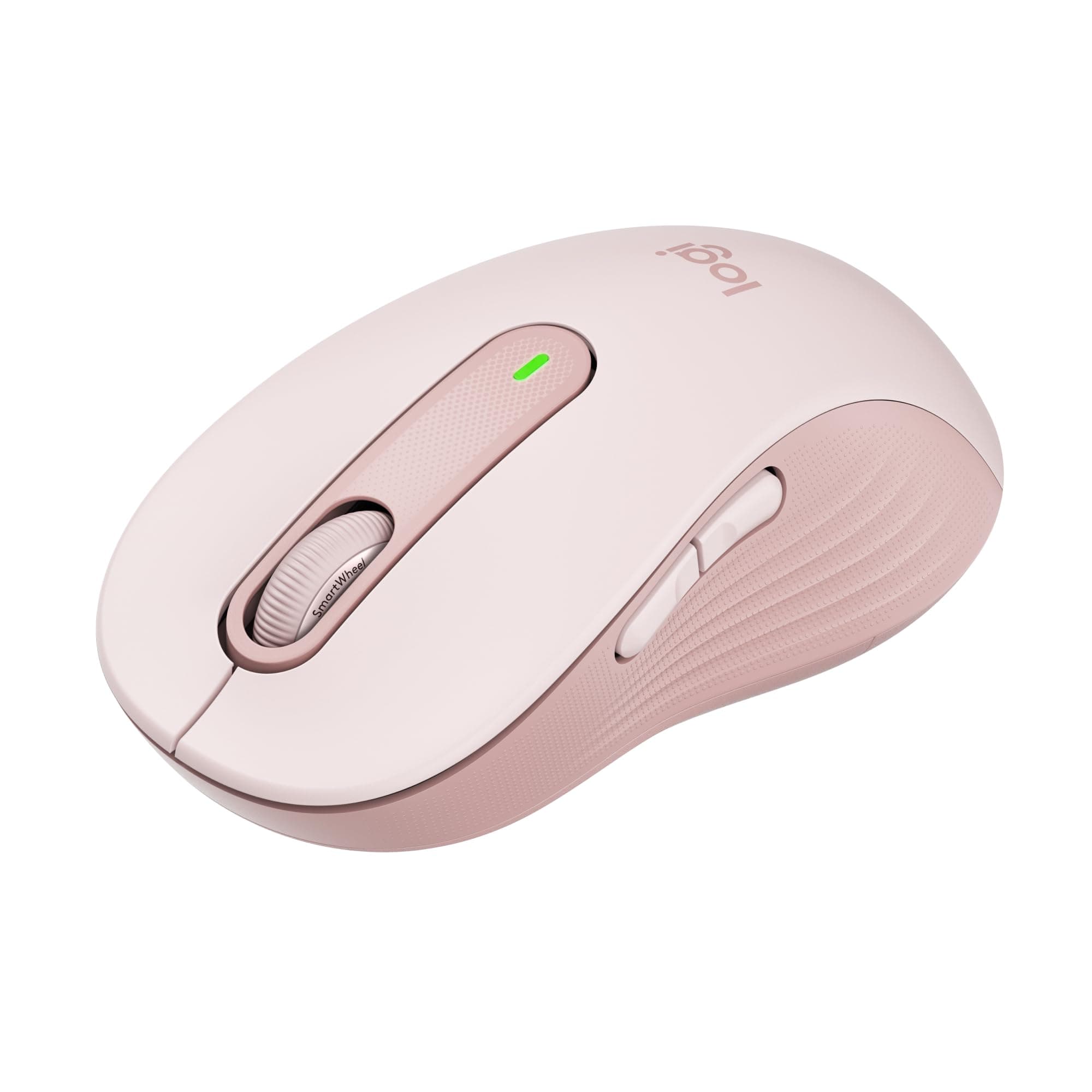 Мишка Logitech Signature M650 L Rose, оптична (4000 dpi), безжична, USB, Bluetooth, розова