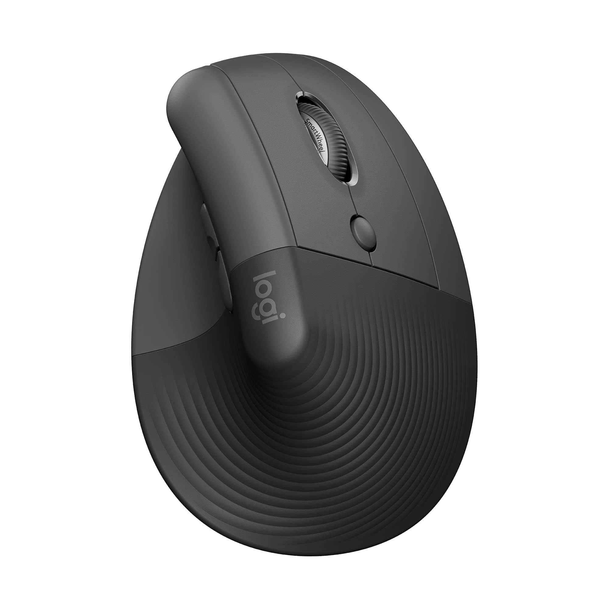 Мишка Logitech Lift Vertical Ergonomic Mouse, оптична (4000 dpi), безжична, Bluetooth, черна