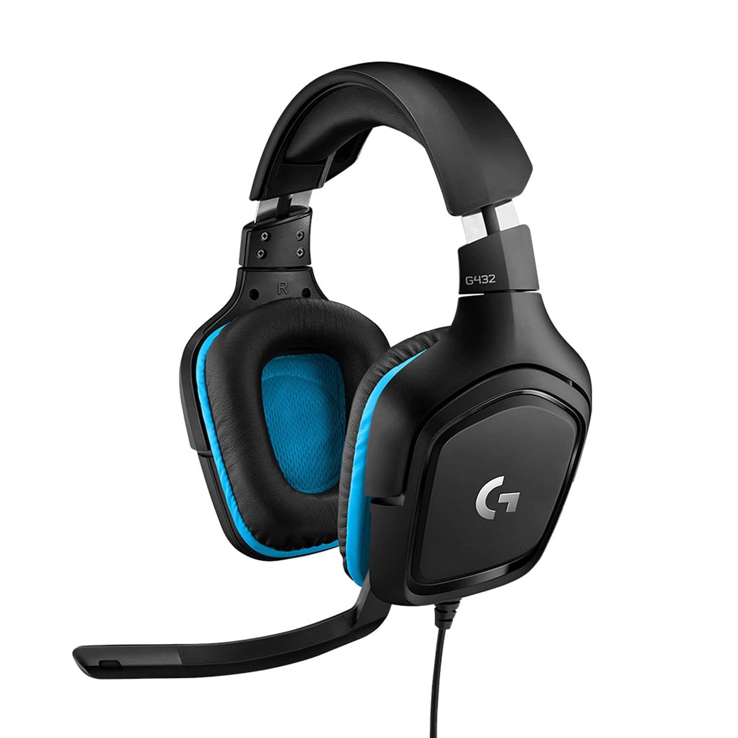 Слушалки Logitech G432, микрофон, гейминг, 7.1 Surround Sound, черни