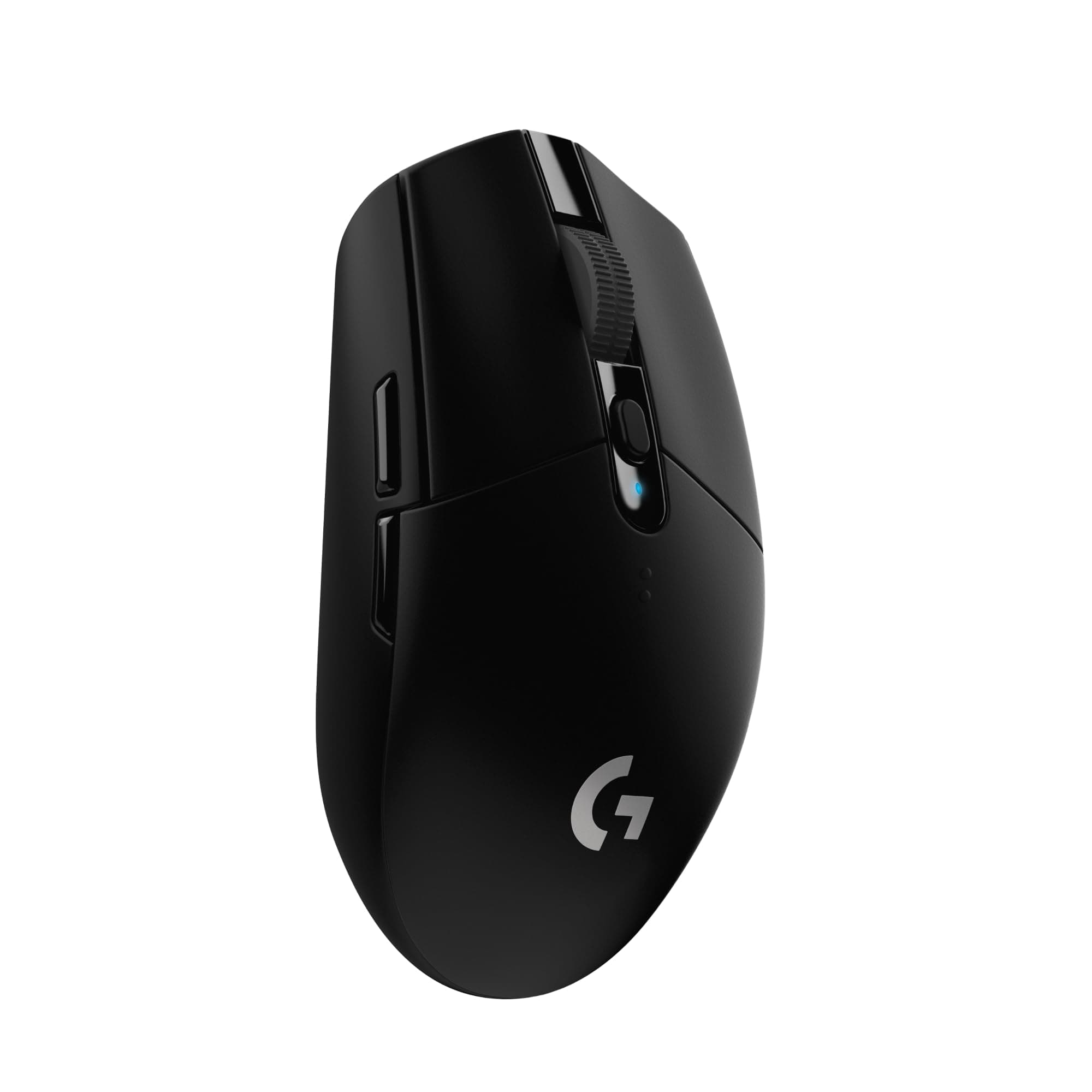 Мишка Logitech G305 Lightspeed, оптична (12 000 dpi), безжична, USB, черна, гейминг, 6 програмируеми бутона