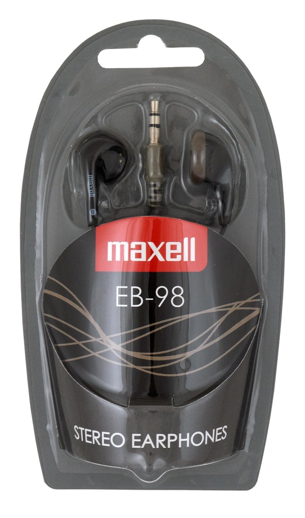 Слушалки, MAXELL EB-98 Ear Buds, тип "тапи", черни
