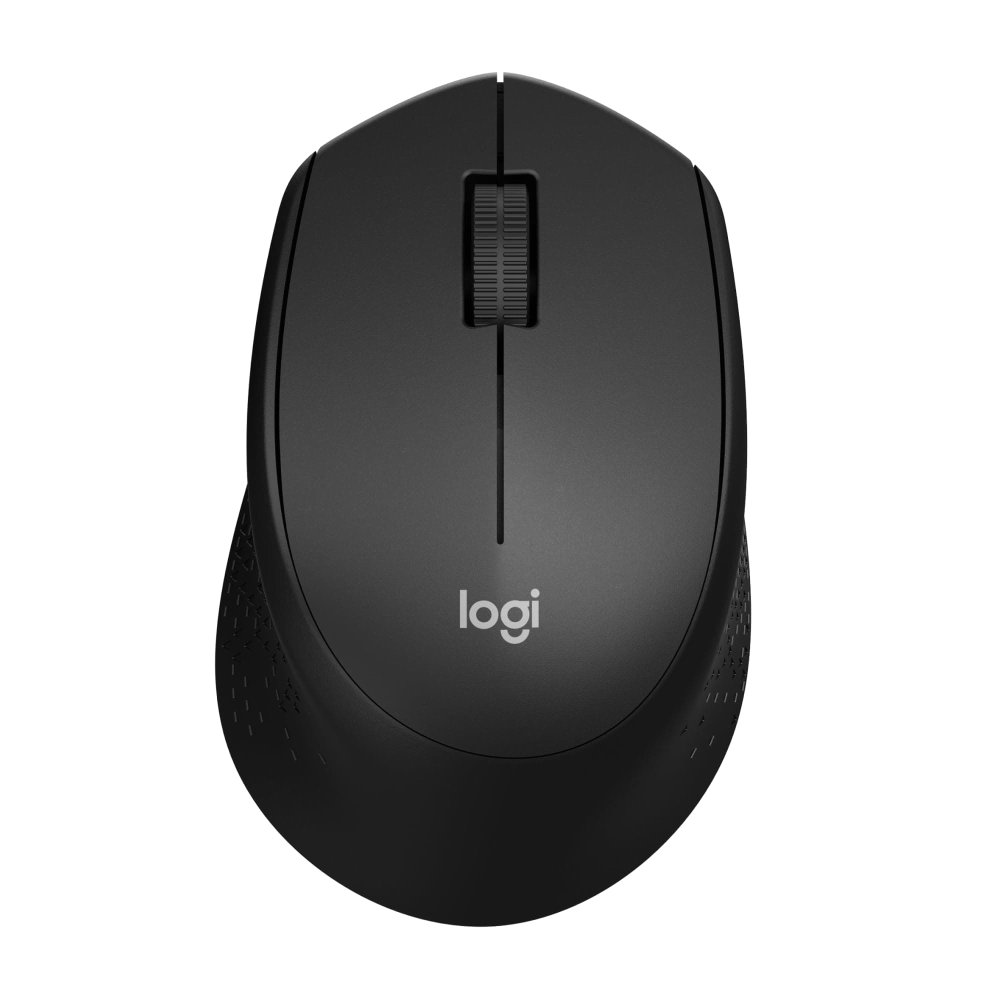 Мишка Logitech M330 Silent Plus, оптична (1000 dpi), безжична, черна