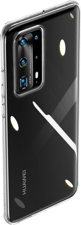 Силиконов (TPU) калъф за Huawei P40 - Baseus Simple Case (прозрачен)