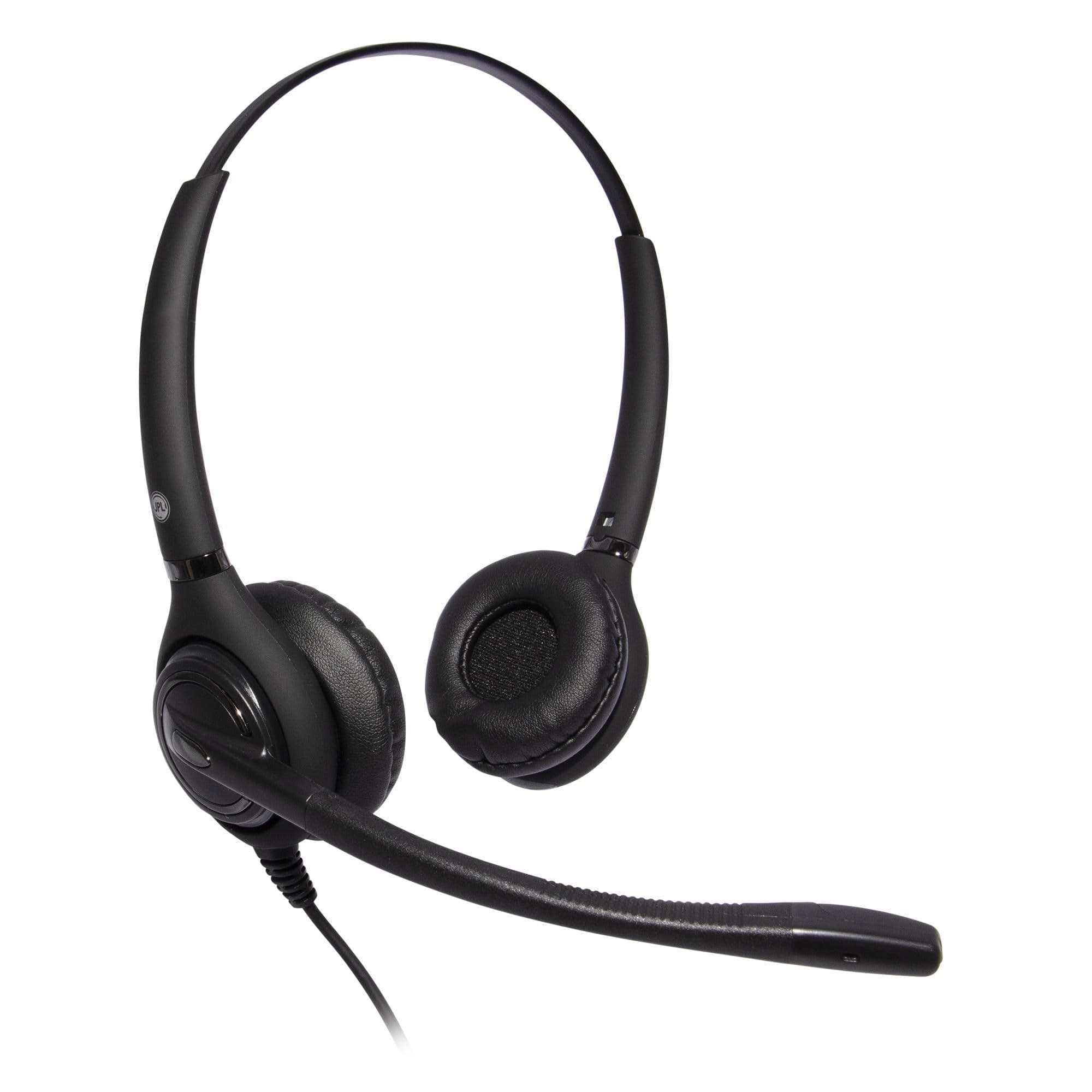 Слушалки JPL 502S-USB (575-329-002), USB, шумопотискащ микрофон, 55mm драйвери, сертифицирани за Microsoft Teams, черни