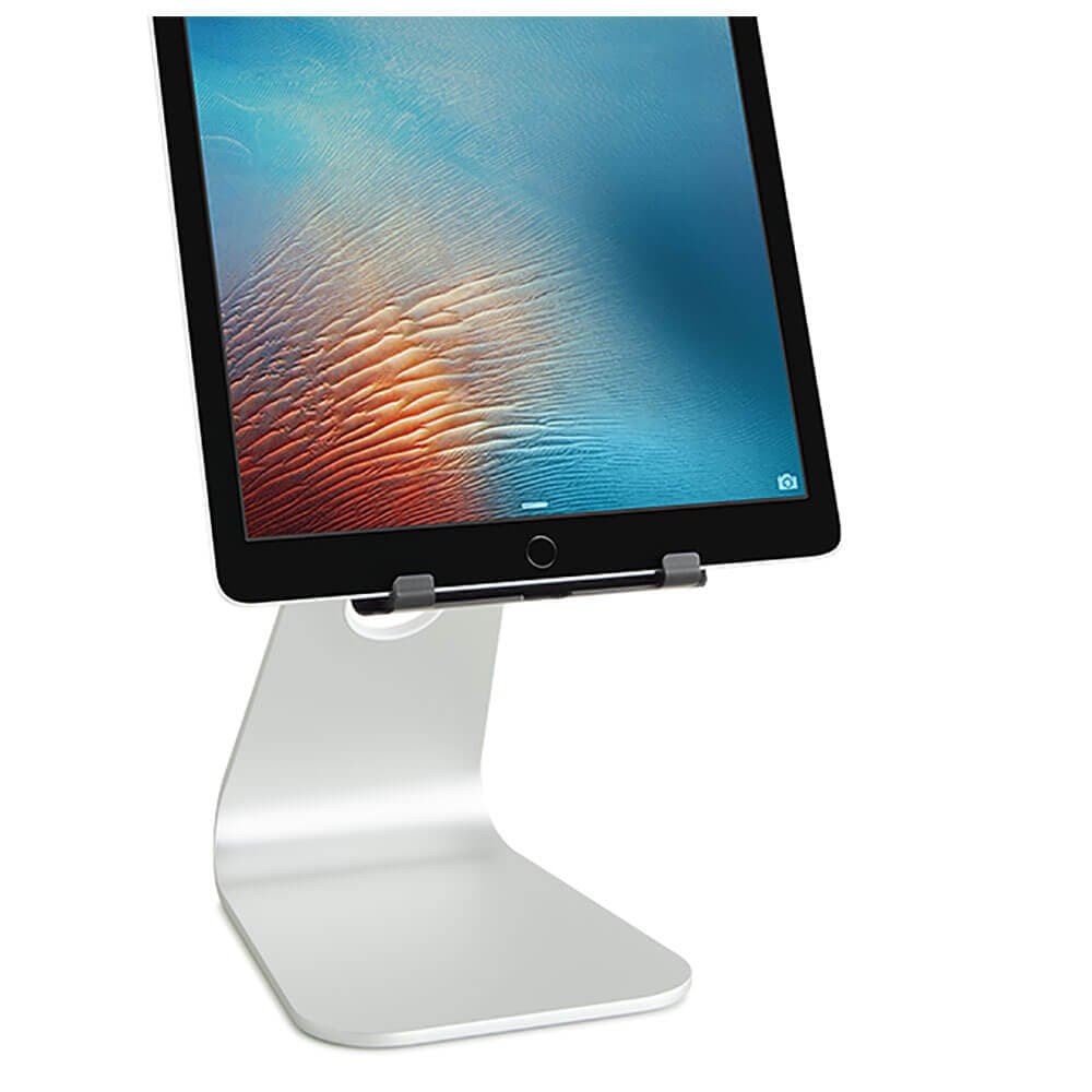Стойка за таблет Rain Design mStand tablet plus, 145 х 290 х 181мм, за таблети до 9.7" (24.64cm), регулируема, сребриста