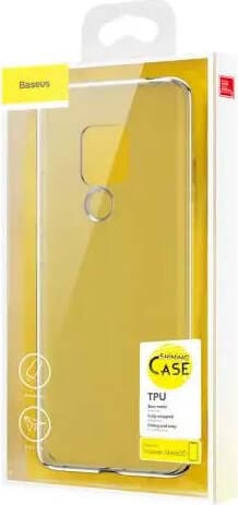 Силиконов (TPU) калъф за Huawei Mate 20 - Baseus Simple Case (прозрачен)