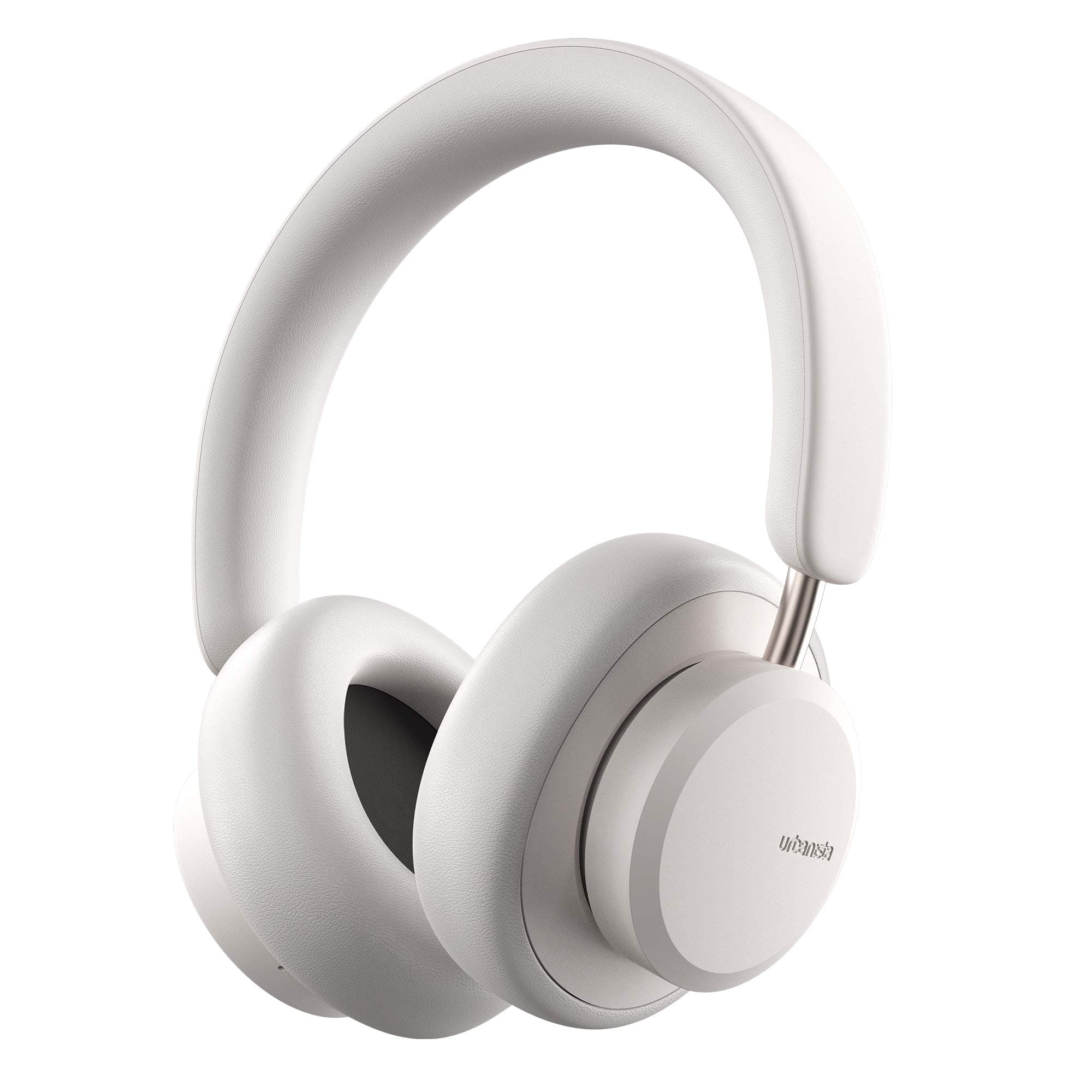 Слушалки Urbanista Miami, безжични, Bluetooth, микрофон, ANC, 40mm мембрани, Google Assistant, до 50 часа време на работа, бели