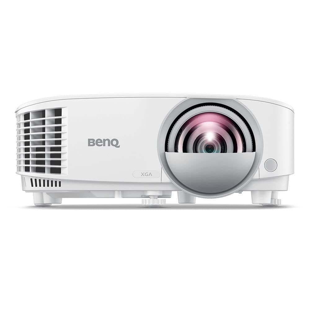 BenQ MX808STH, Short Throw, DLP, XGA (1024x768), 20 000:1, 3600 ANSI Lumens, Сензор против прах, VGA, 2xHDMI, VGA изход, Аудио вход/изход, RS232, USB (тип A) 5V/1.5A, Високоговорител 1x10W, Допълнителен интерактивен комплект (PW02/PT12), опционен QCast QP