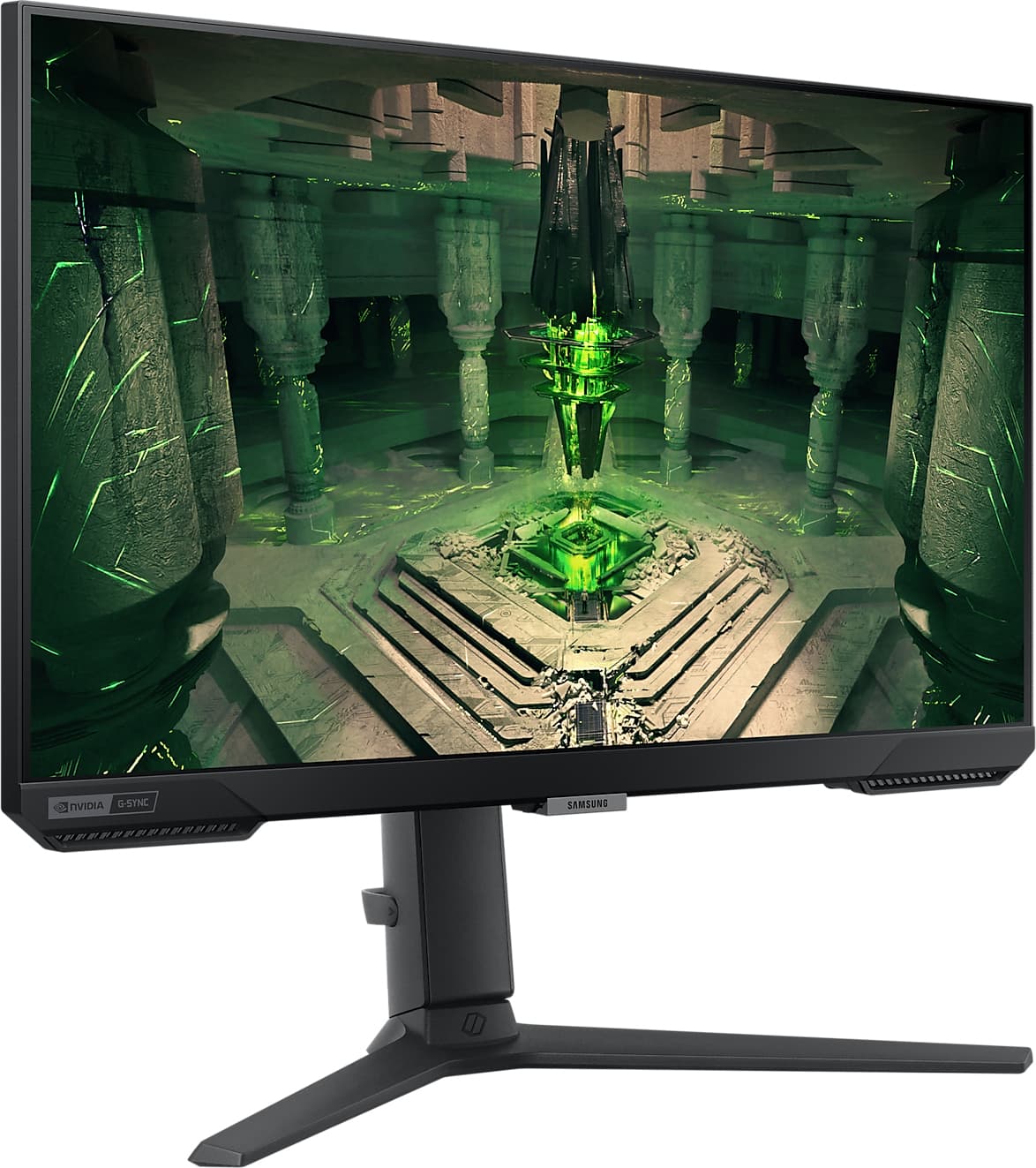 Samsung 25BG400 25" Odyssey G4, IPS, 240 Hz, 1 ms GTG, 1920x1080, 400 cd/m2, 1000:1 Contrast, Eco Saving Plus, Flicker Free, AMD FreeSync Premium, Black Equalizer, DP, 2xHDMI, Headphone Jack, Black