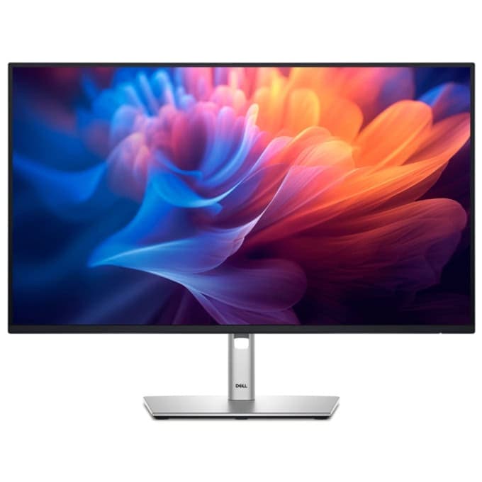 Dell P2725H, 27" Full HD LED, IPS Anti-Glare, 5ms, 100 Hz, 1500:1, 300 cd/m2, 1920x1080, 99% sRGB, USB-C, 4xUSB 3.2, HDMI, Display Port, VGA, Height Adjustable, Pivot, Swivel, Tilt, Black
