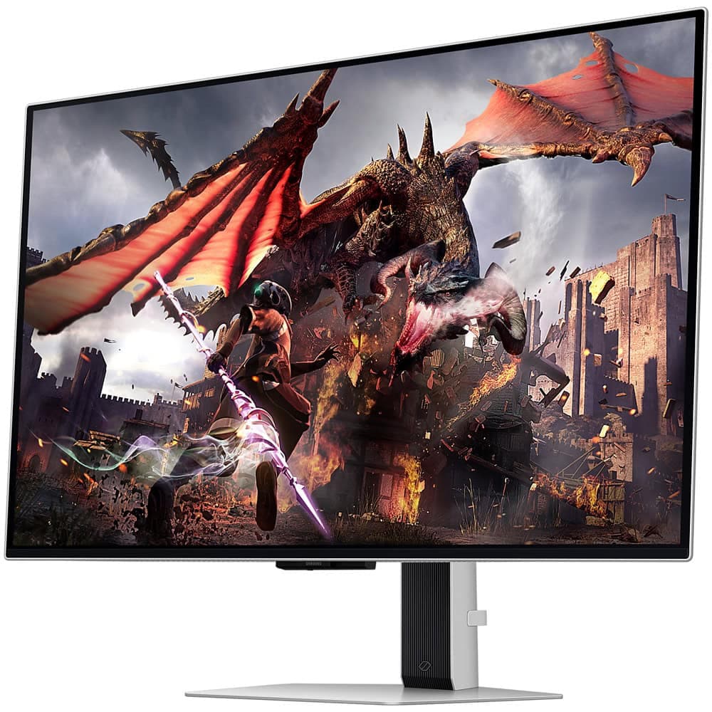 Samsung 32DG802 32" Odyssey SMART OLED G8, 240Hz, 0.3ms, 3840x2160, DP, 2xHDMI, USB Hub, Silver
