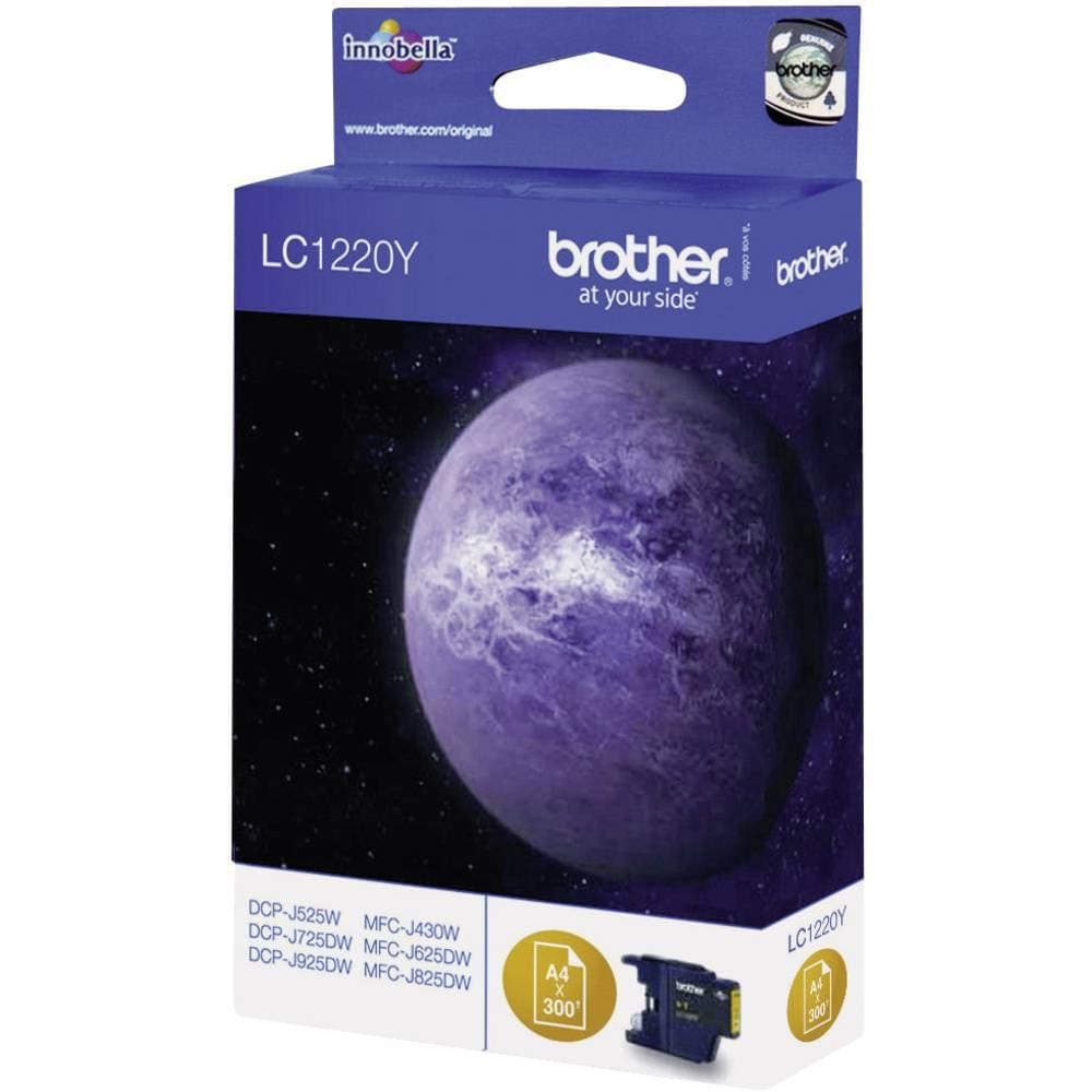 Brother LC-1220Y Ink Cartridge for DCP-J525W/DCP-J725DW/DCP-J925DW/MFC-J430W