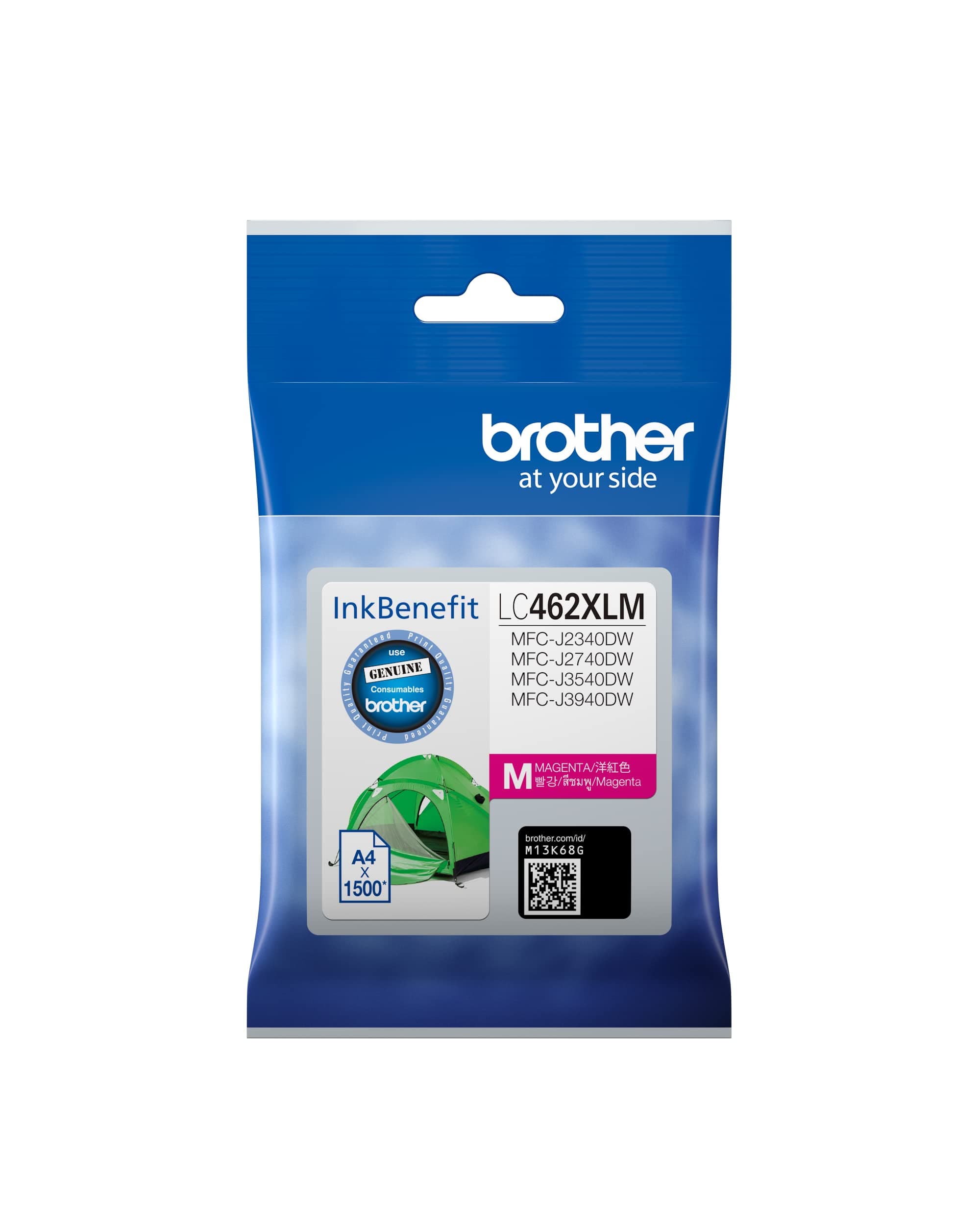 Brother LC462XLM Magenta Ink Cartridge for MFC-J2340DW/J3540DW/J3940DW