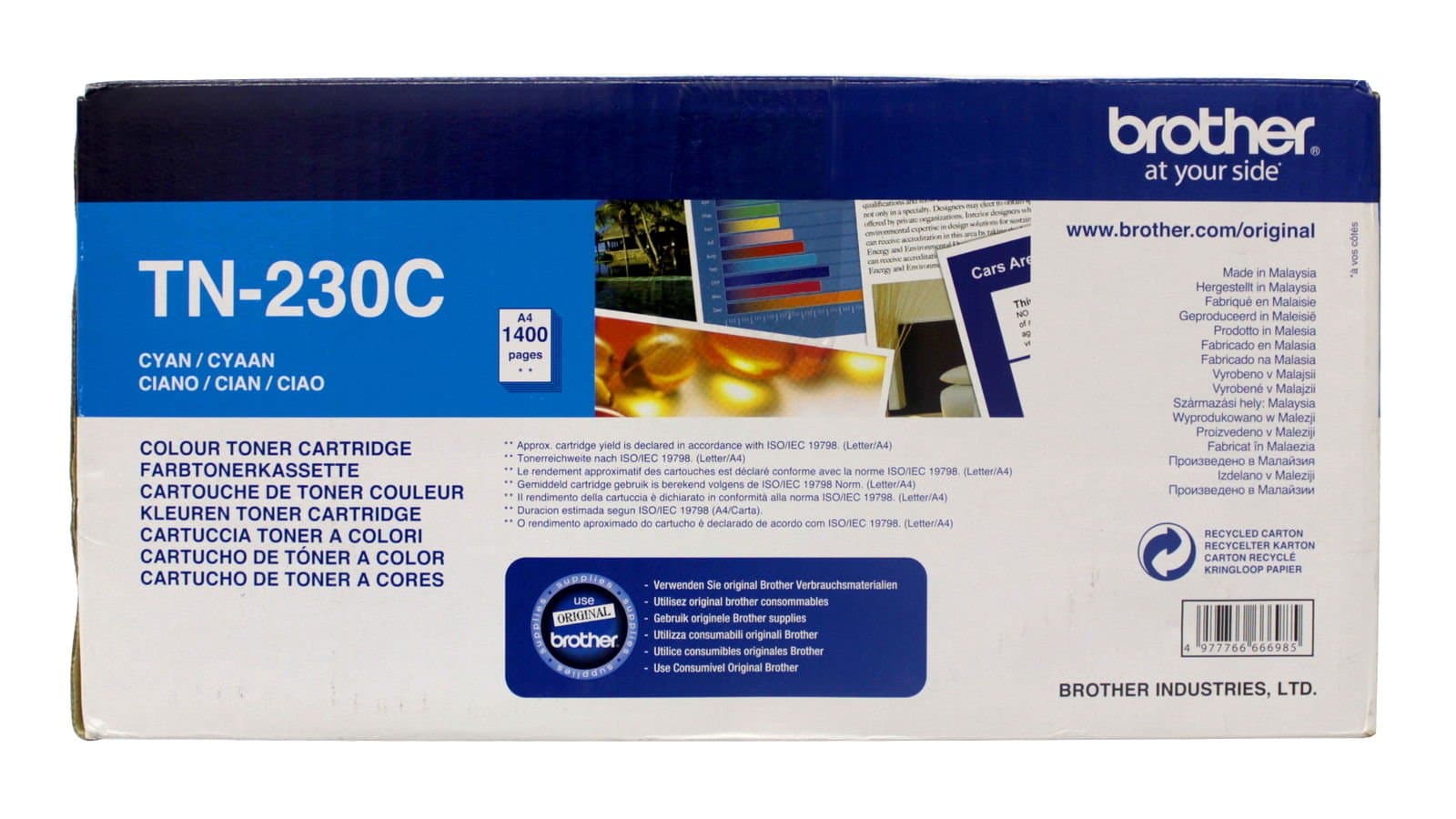 Brother TN-230C Toner Cartridge