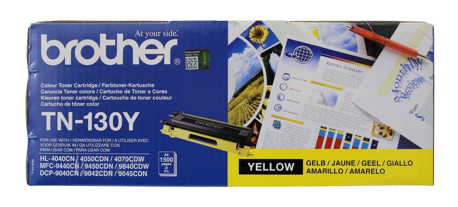 Brother TN-130Y Toner Cartridge Standard