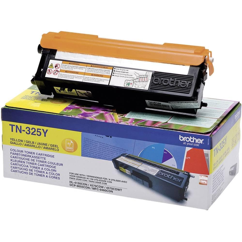 Brother TN-325Y Toner Cartridge High Yield