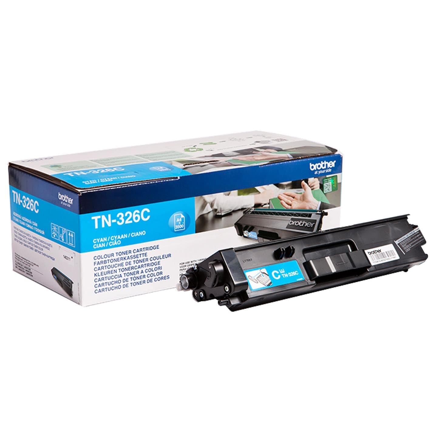 Brother TN-326C Toner Cartridge High Yield