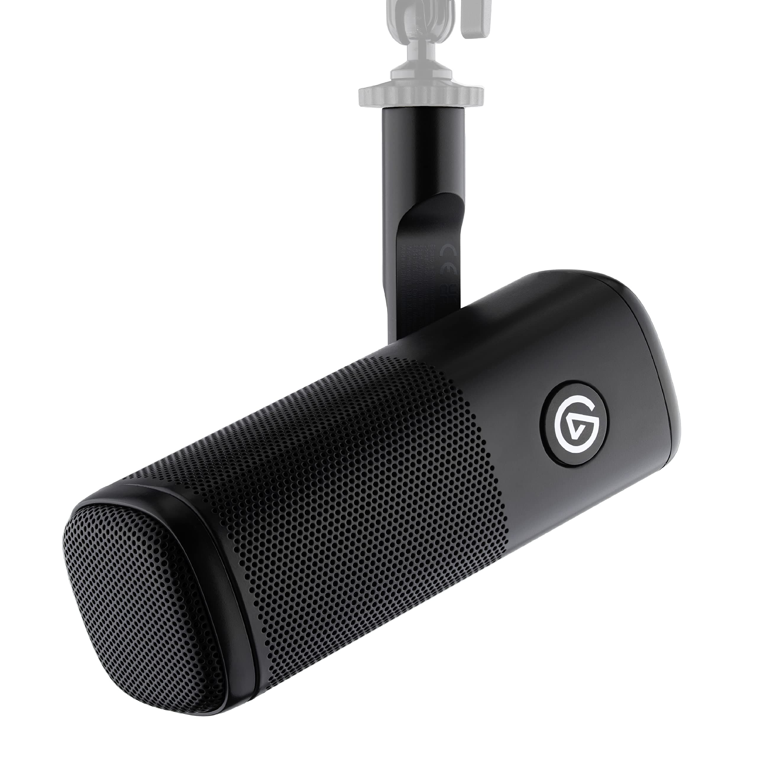 Микрофон Elgato Wave DX, предназначен за гейминг и стрийминг, 50 Hz - 15 kHz, 3-pin XLR, черен