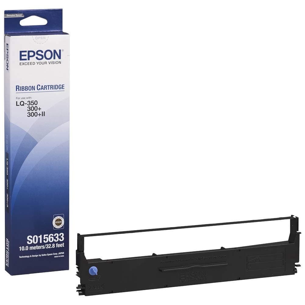 Epson SIDM Black Ribbon Cartridge for LQ-350/300/+/570/+/580/8xx