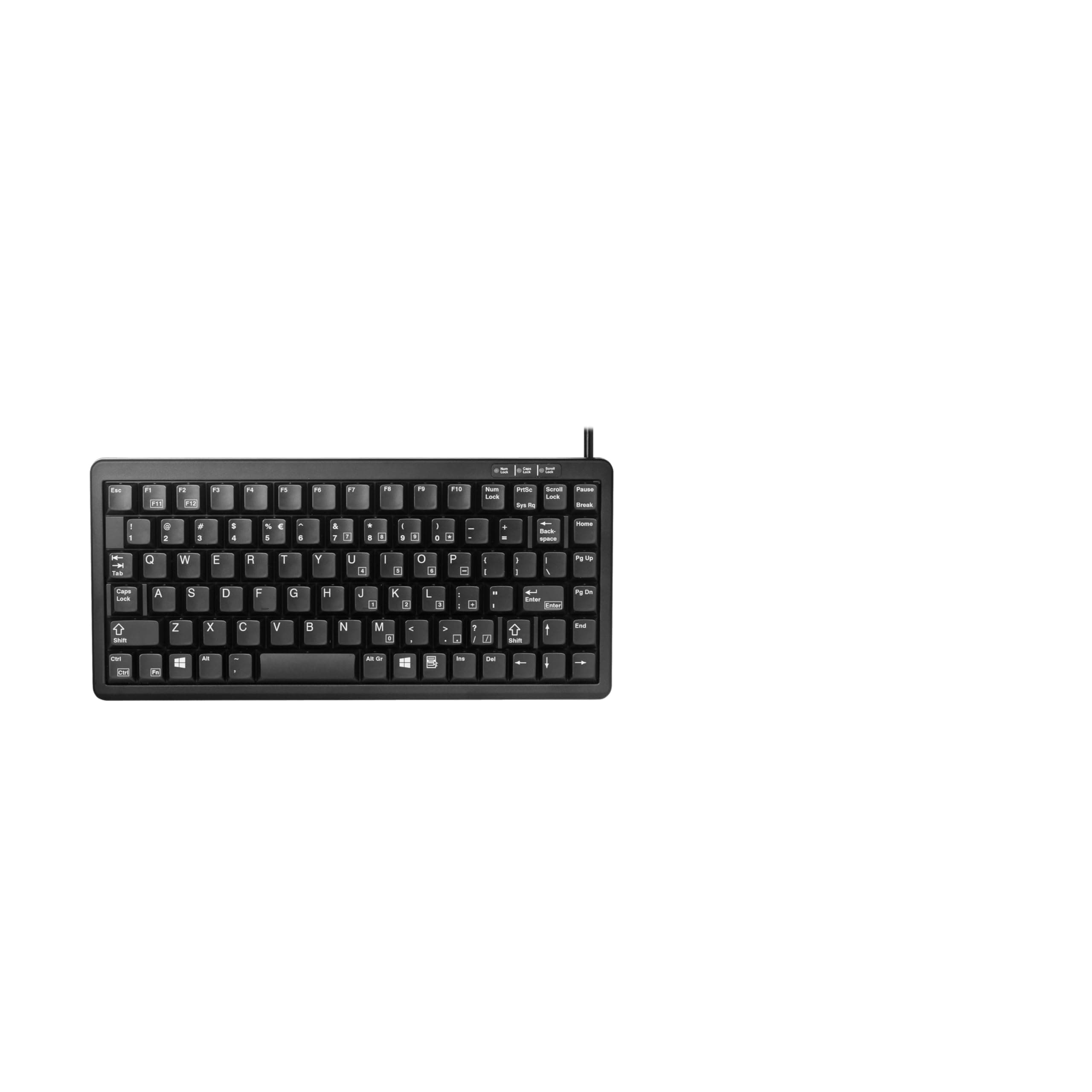Клавиатура Cherry G84-4100, черна, USB