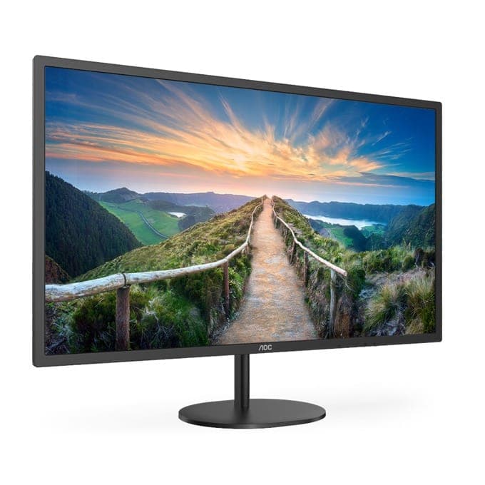 AOC Q32V4, 31.5" IPS WLED, 2560x1440@75Hz, 4ms GTG, 250cd/m2, 1000:1, 20M:1 DCR, Adaptive Sync, FlickerFree, Low Blue Light, 2Wx2, Tilt, HDMI, DP