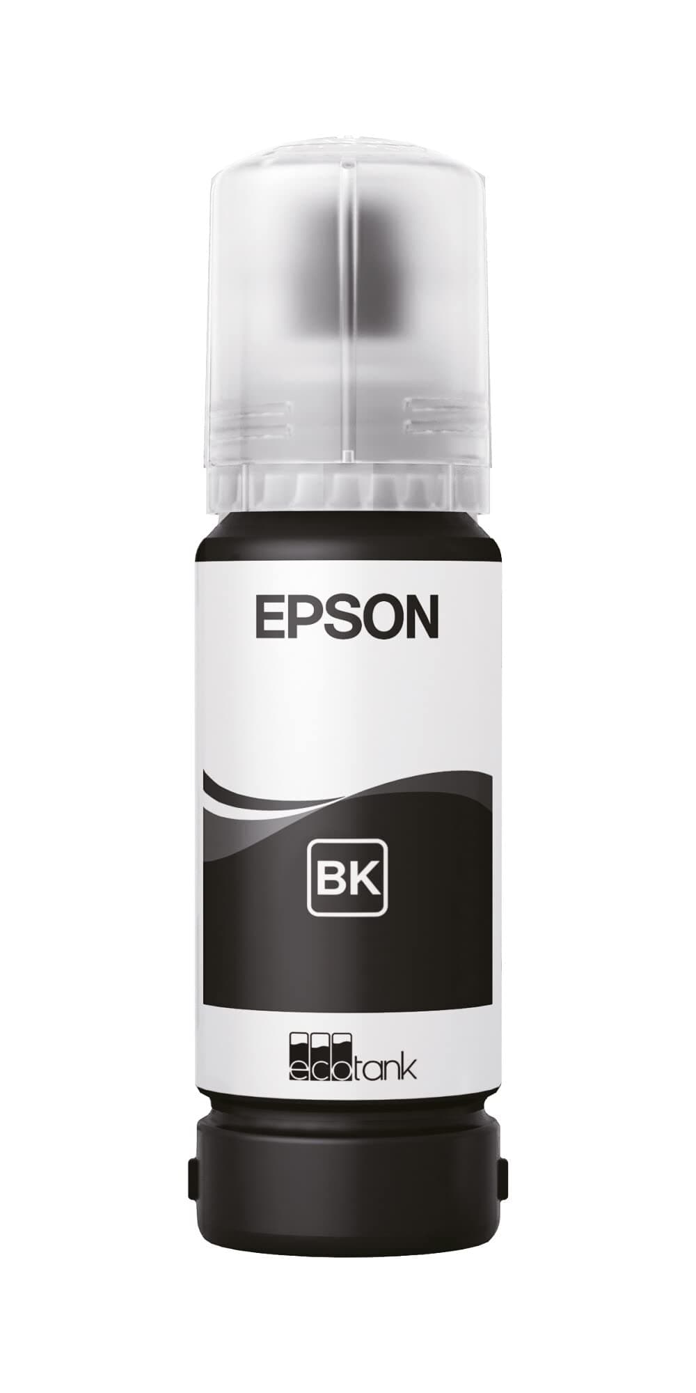 Бутилка с черно мастило EPSON 1LB 107 EcoTank