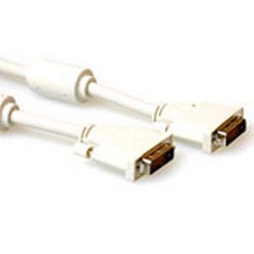 Кабел ACT AK3634, от DVI-D(м) към DVI-D(м), 10m, черен