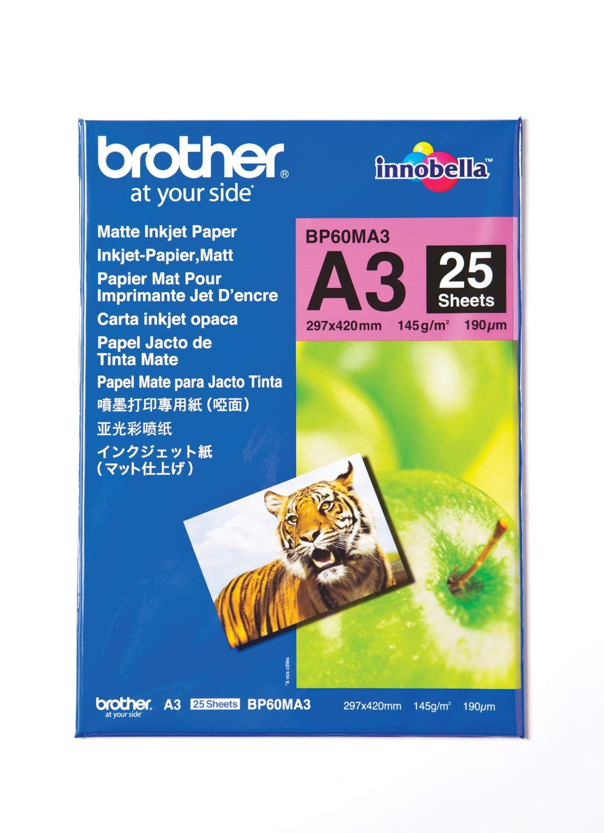 Brother BP-60 A3 Innobella Matt Photo Paper (A3/25 sheets)