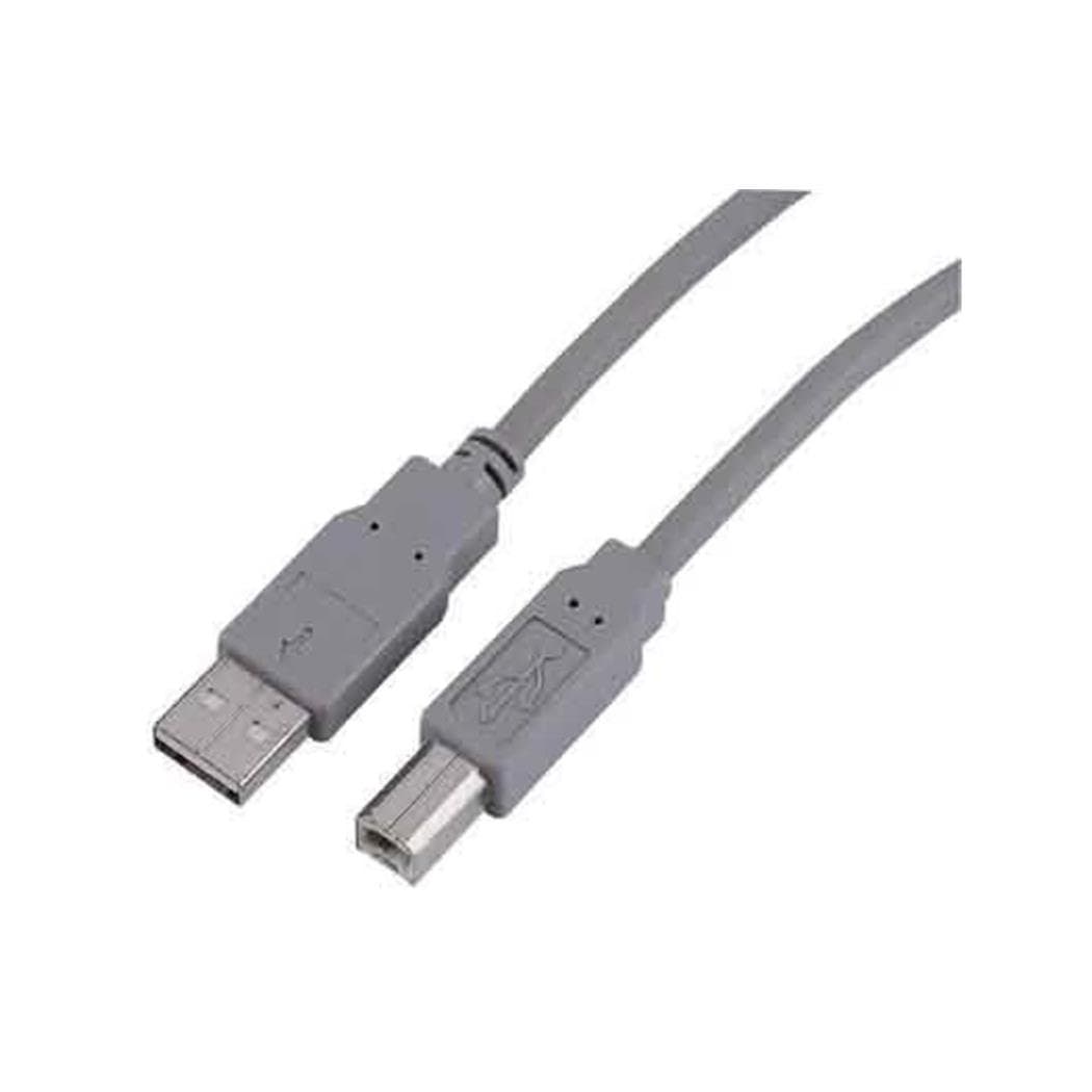 Кабел Hama 34694, USB A(м) към USB B(м), 1.5m, бял