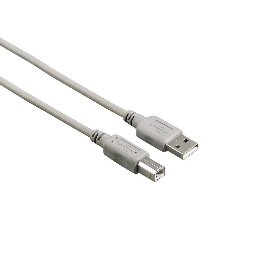 Кабел Hama 200902, от USB A(м) към USB B(м), 5m., сив