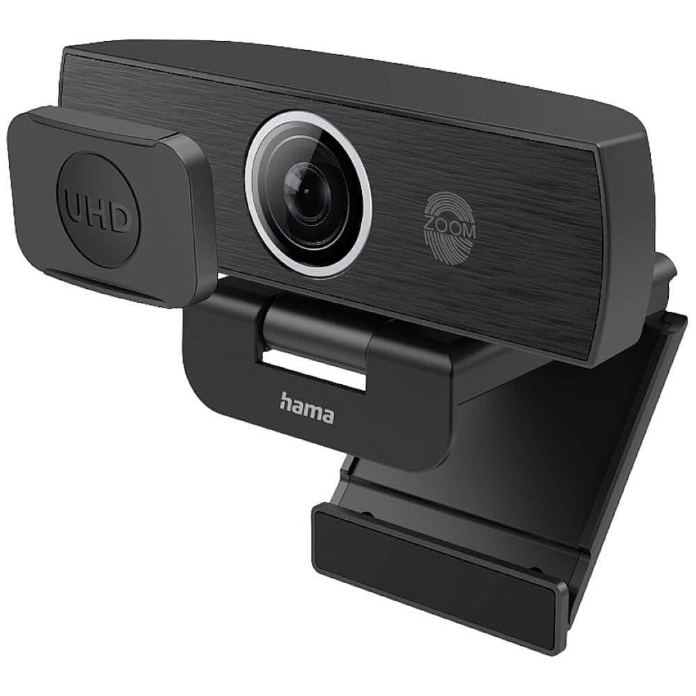 Уеб камера Hama C-900 Pro (139995), UHD 4K/30fps, 8.3MP, стерео микрофон, USB-C, черна