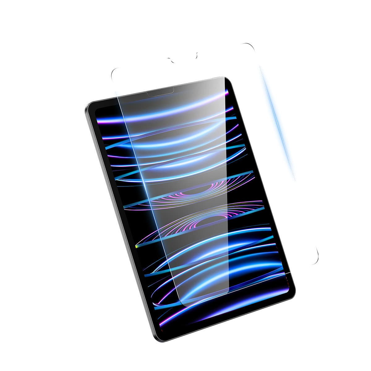 Калено стъклено защитно покритие за дисплея на iPad Pro 12.9 M2 (2022), iPad Pro 12.9 M1 (2021), iPad Pro 12.9 (2020), iPad Pro 12.9 (2018) - Baseus Corning HD Tempered Glass (P40012005201-04) (прозрачно)