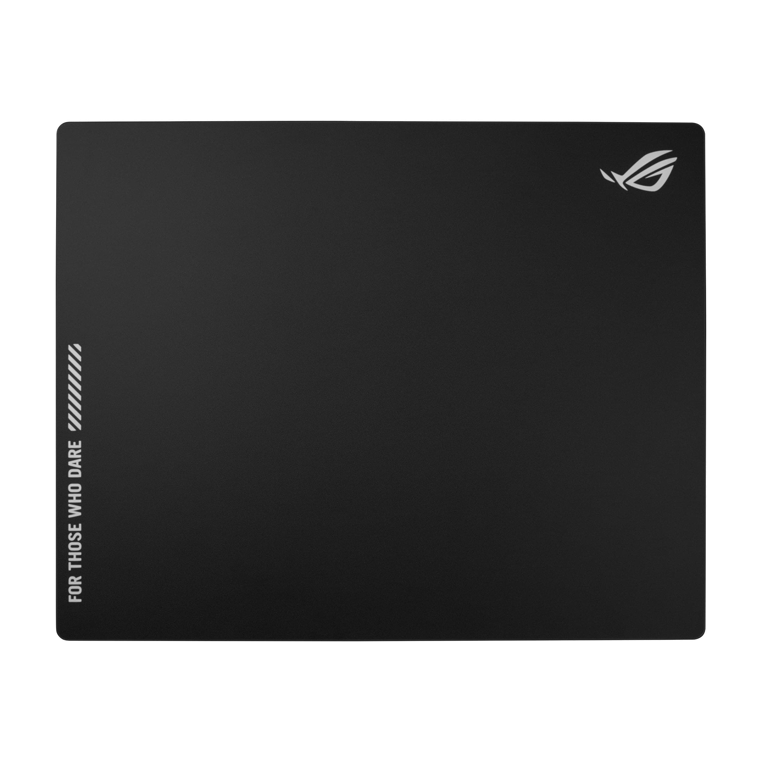 Подложка за мишка Asus ROG Moonstone Ace L, гейминг, матова повърхност от закалено стъкло, черна, 500 x 400 x 4 мм