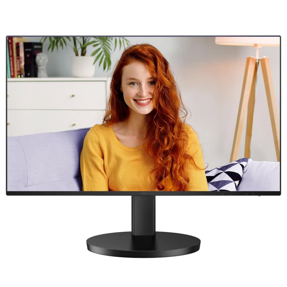 AOC 24B3CF2, 23.8" IPS WLED, 1920x1080@100Hz, 4ms GtG, 1ms MPRT, 250cd m/2, 1300:1, 20M:1 DCR, Adaptive Sync, FlickerFree, Low Blue Light., 2Wx2, Tilt, Height Adjust, HDMI, USB hub