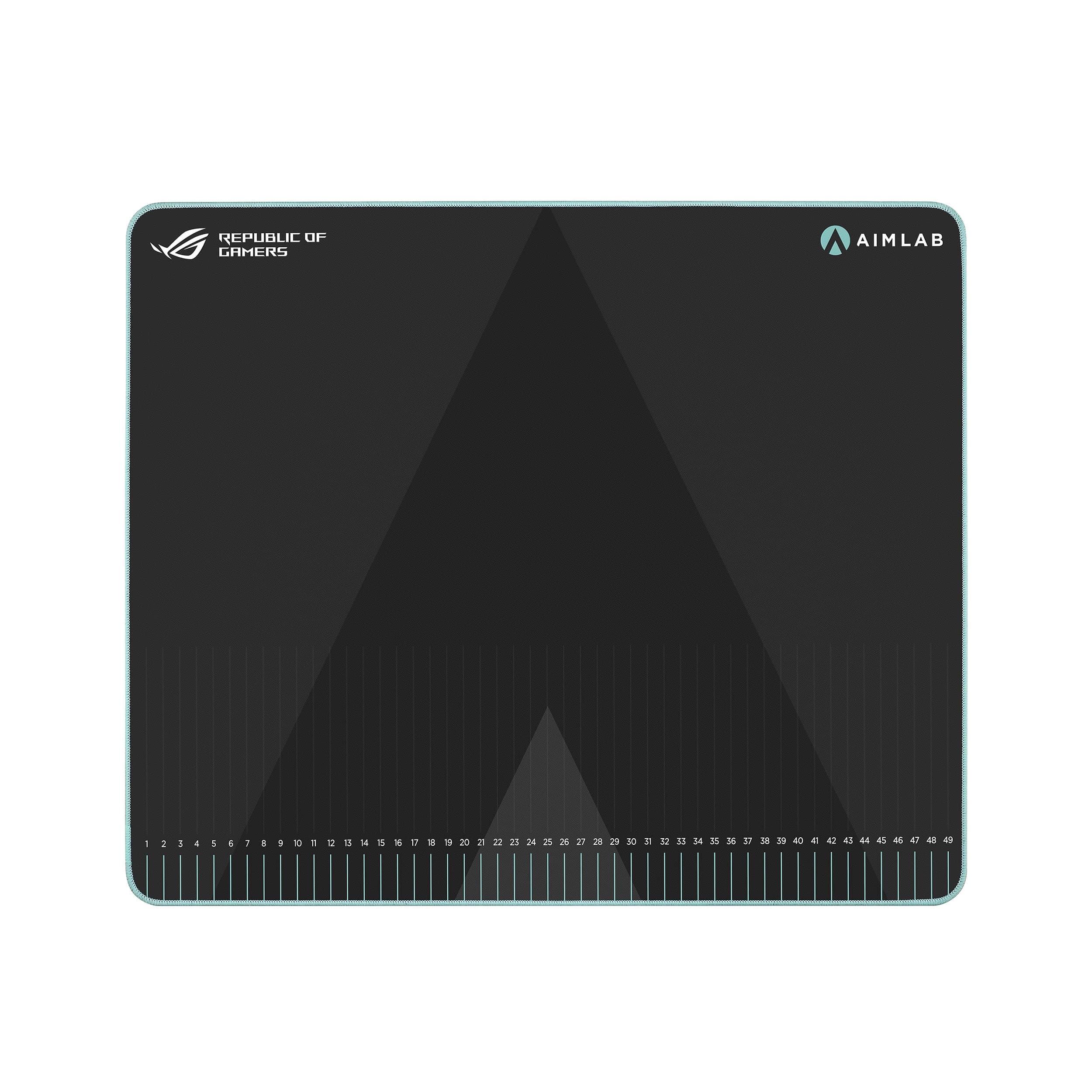 Подложка за мишка Asus ROG Hone Ace Aim Lab, гейминг, черна, 508 x 420 x 3 мм