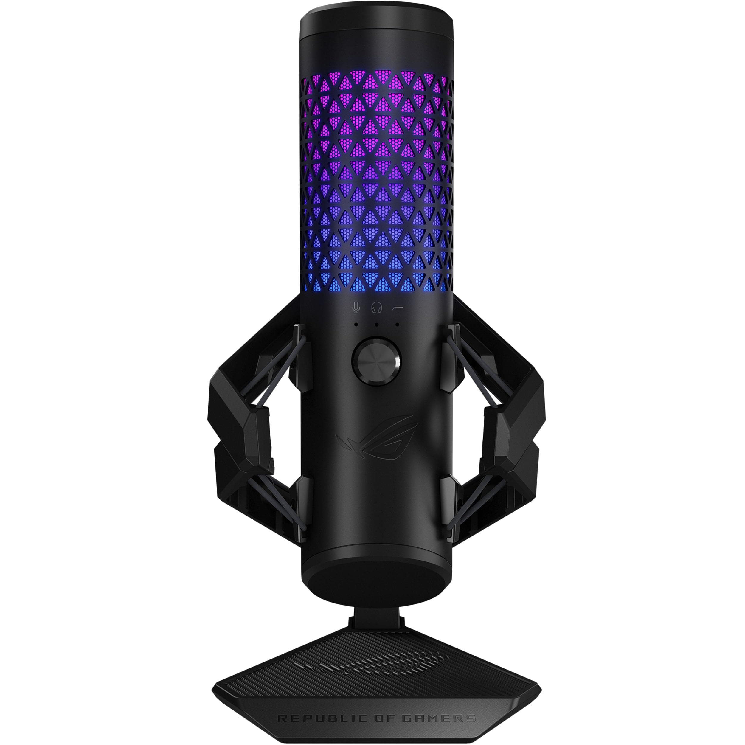 Микрофон ASUS ROG Carnyx, USB, гейминг, RGB подсветка, черен