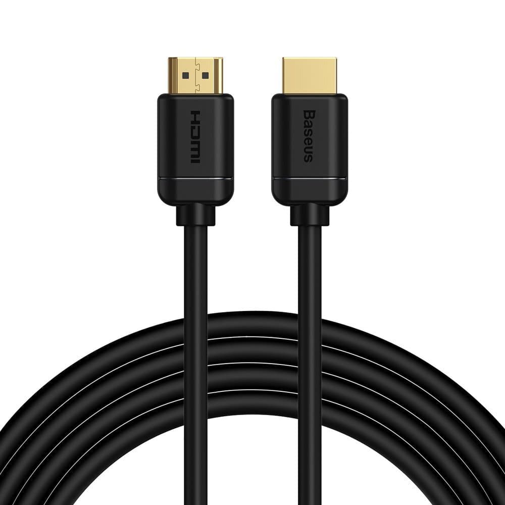 4K HDMI към HDMI кабел (300 см) - Baseus 4K HDMI 2.0 Male To HDMI Male Cable (черен)