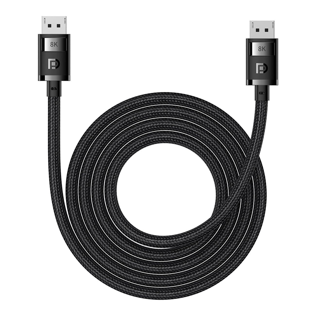 Кабел DisplayPort към DisplayPort с поддръжка на 8K (200 см) - Baseus High Definition DisplayPort to DisplayPort Cable 8K (черен)