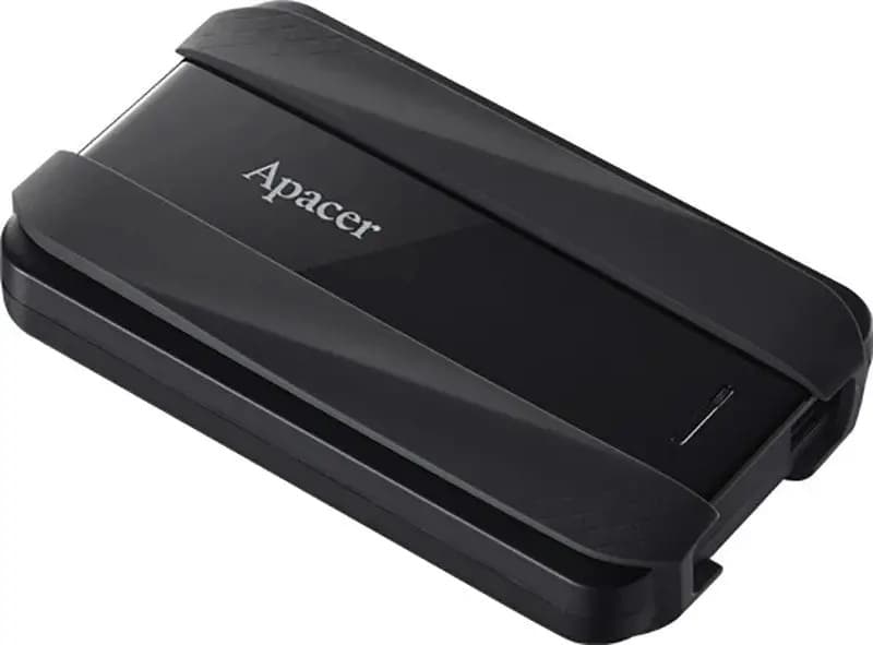 Apacer AC533, 4TB 2.5" SATA HDD USB 3.2 Portable Hard Drive Plastic / Rubber Jet black