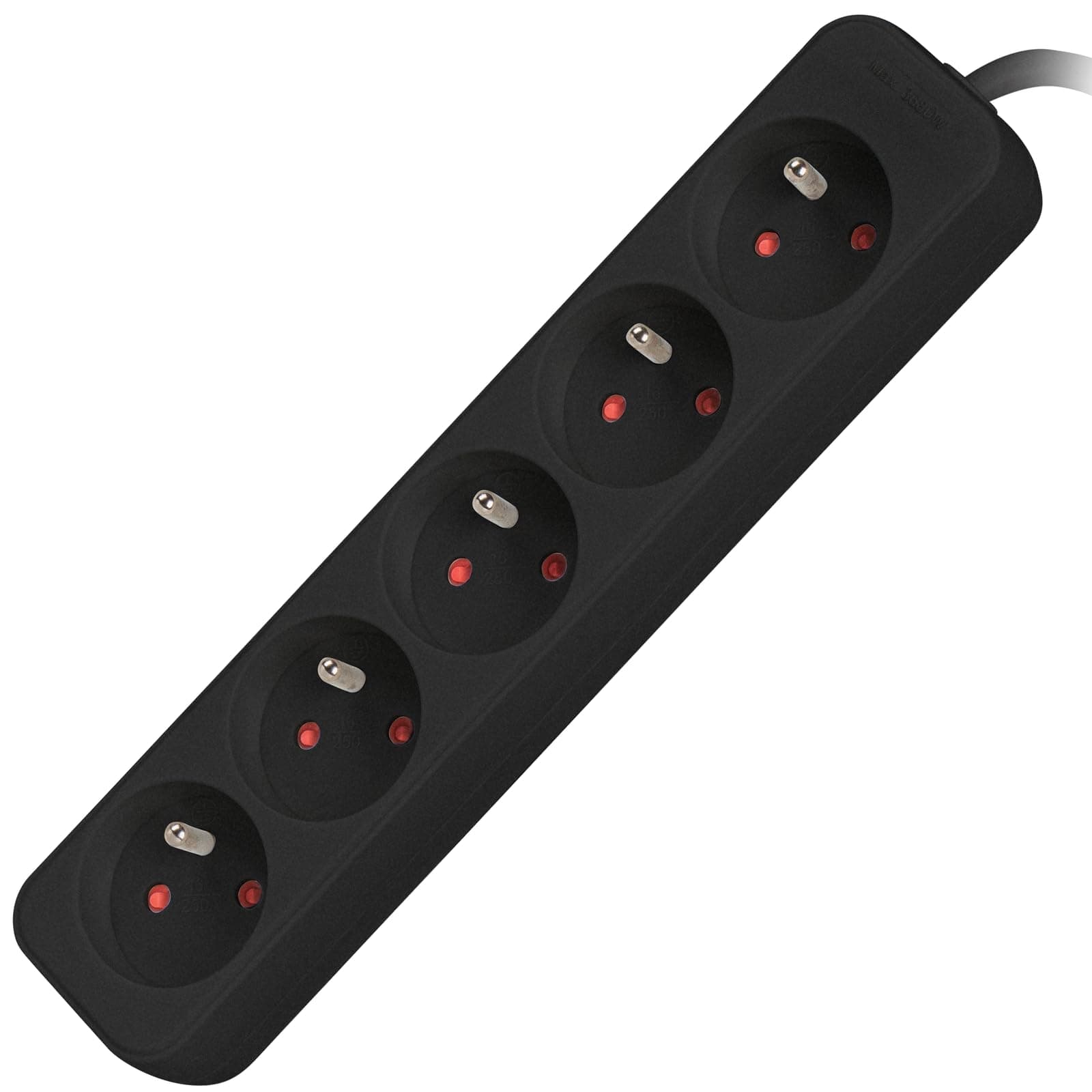 Lanberg power strip 1m, 5 sockets, for UPS system