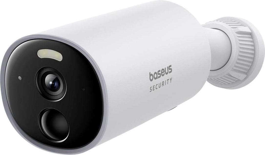 Домашна видеокамера за външна употреба - Baseus B1 Outdoor Security Camera 2K (S0SV002130) (бял)